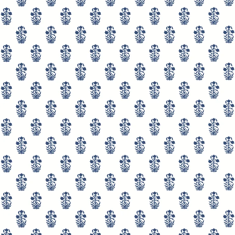 Thibaut Corwin in Navy on White (T36400)