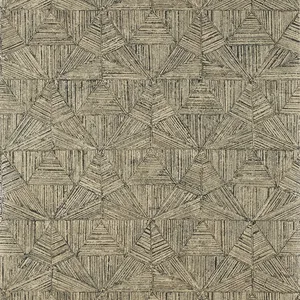 Thibaut Crystalla in Metallic Pewter on Black (T10463)
