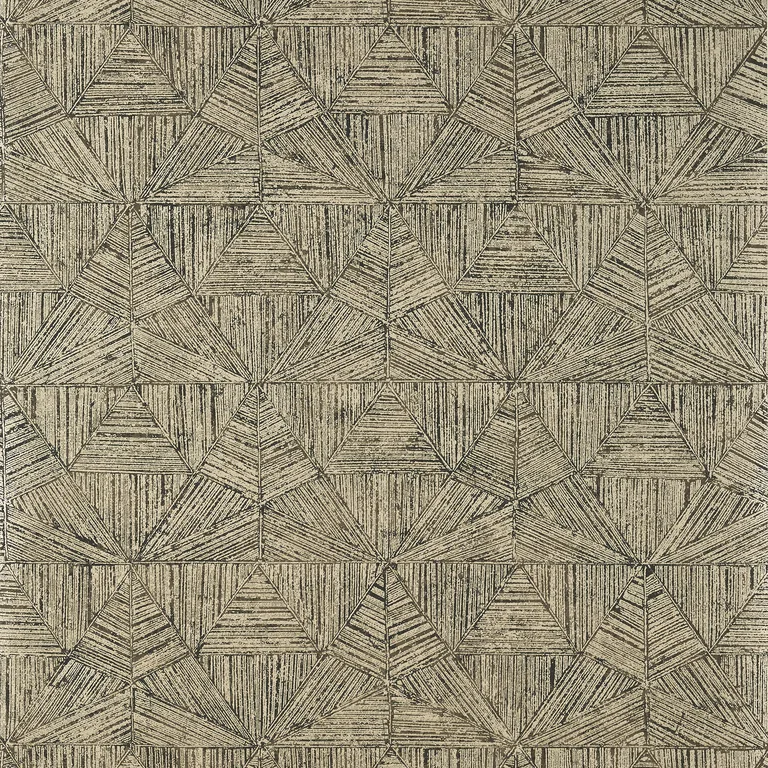 Thibaut Crystalla in Metallic Pewter on Black (T10463)