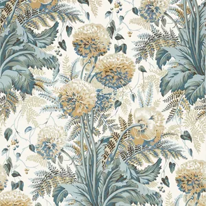 Anna French Dahlia in Soft Gold on Cream (AT24539)
