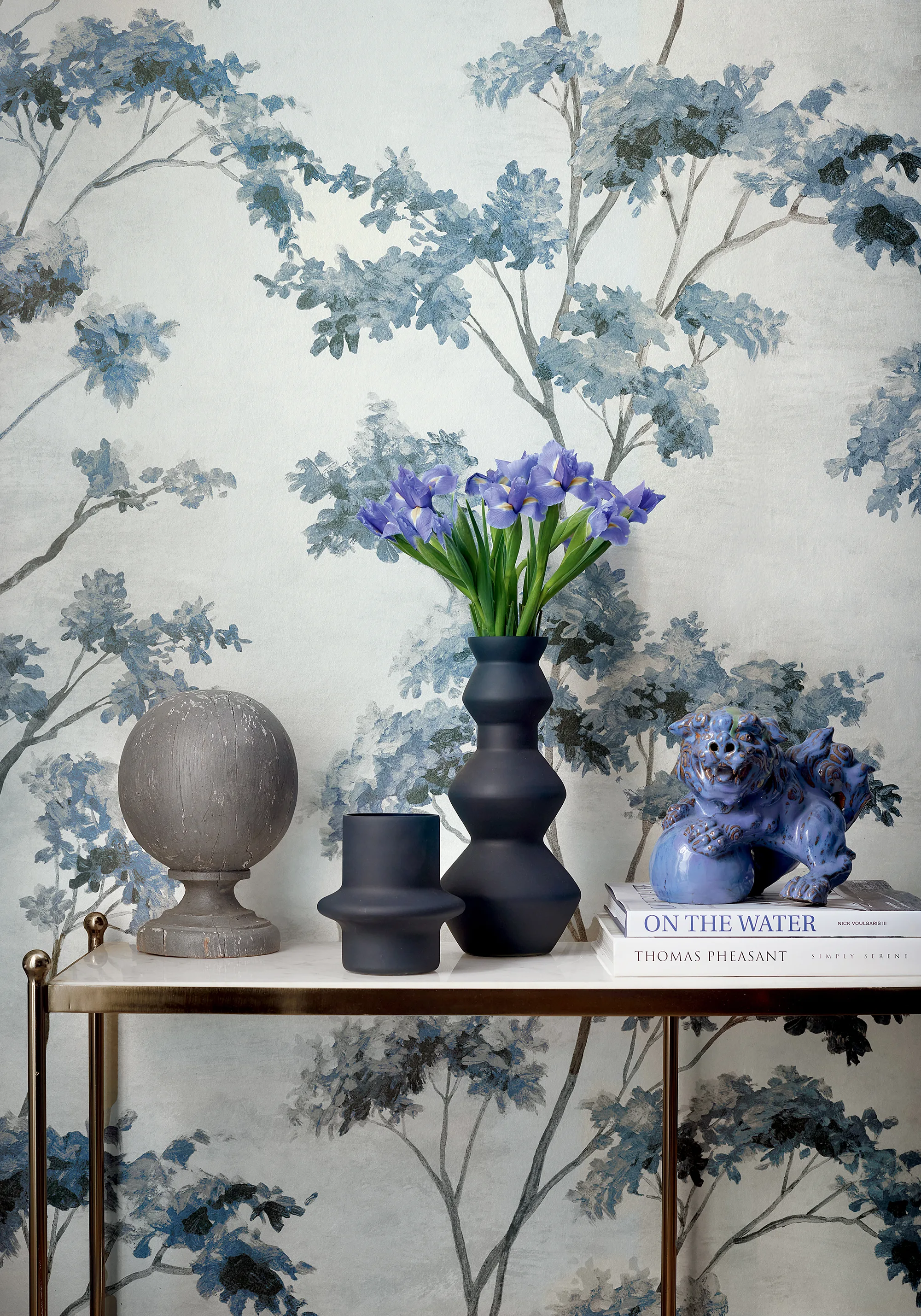 Anna French Dalton in Spa Blue on Pearl (AT16168)