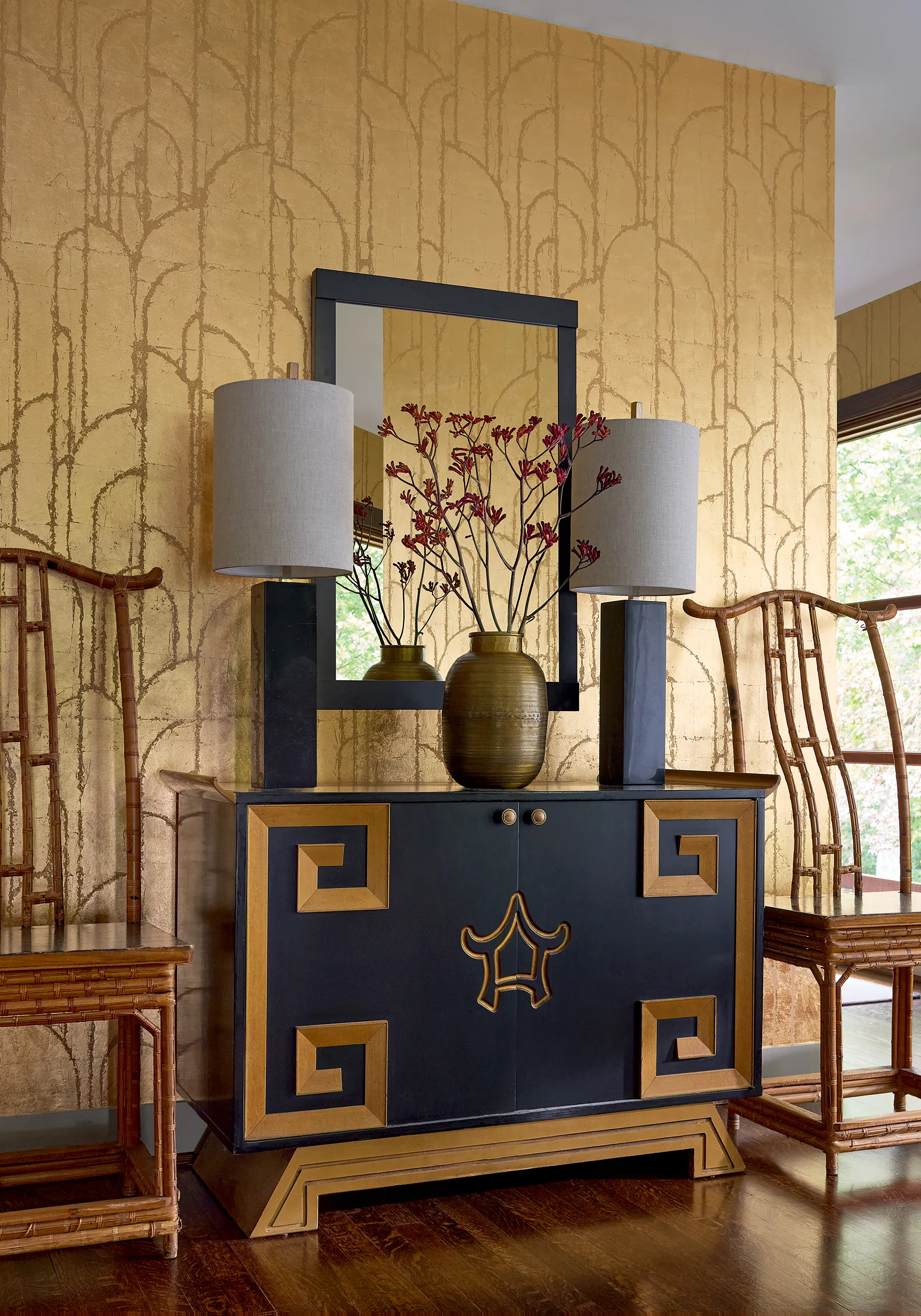 Thibaut Deco Moon in Gold (T24414)