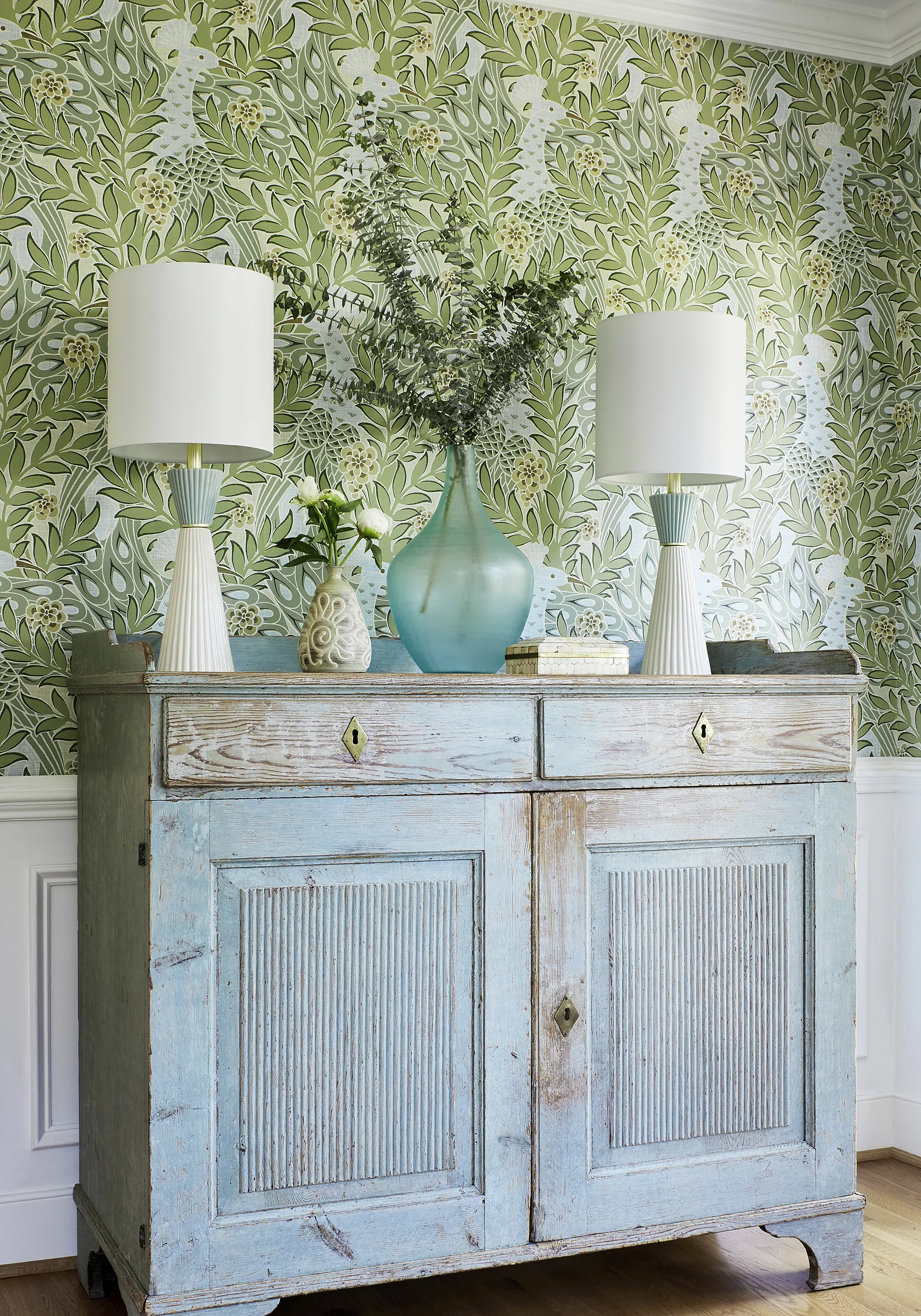 Thibaut Desmond in Aqua and Green (T2922)