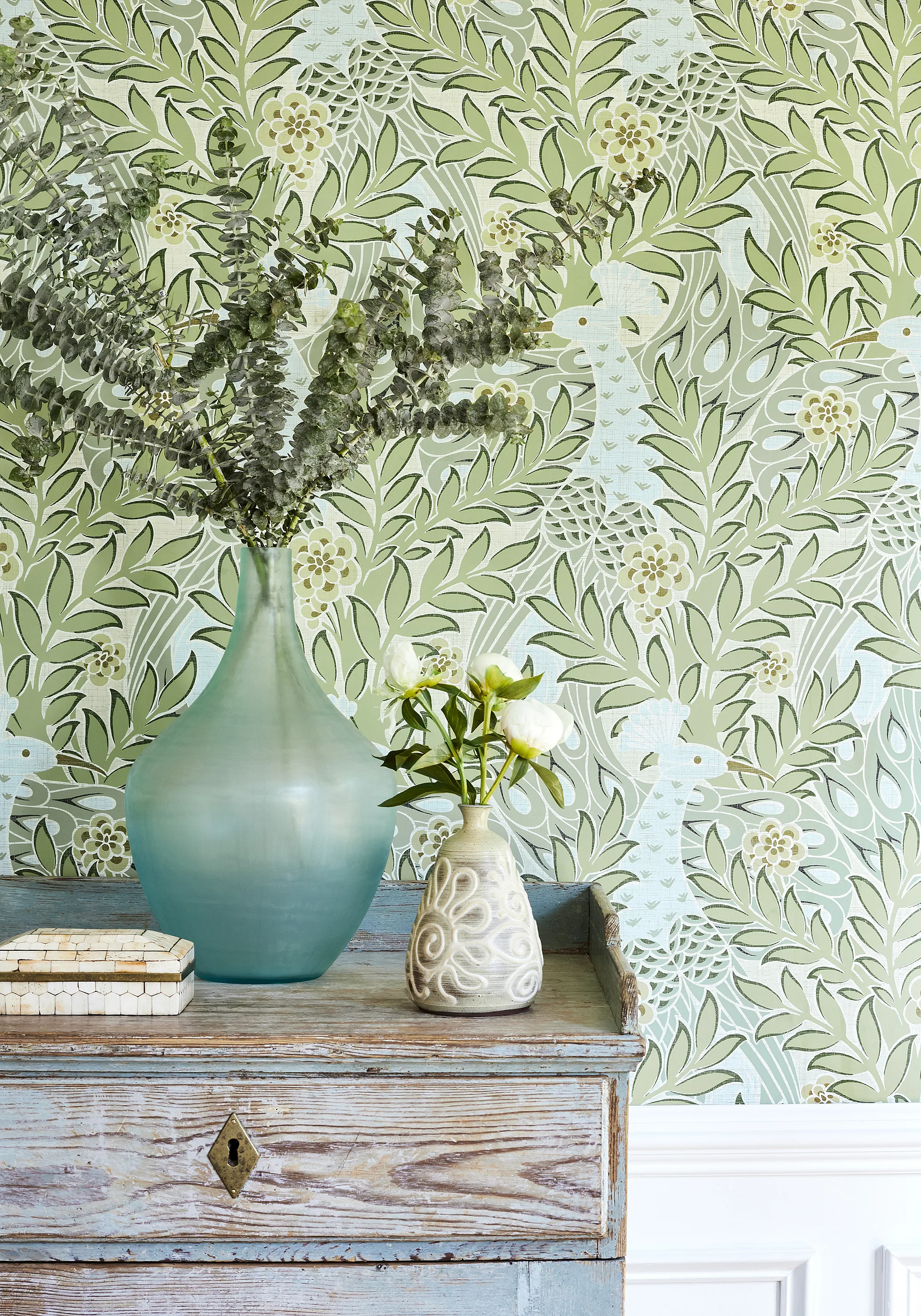 Thibaut Desmond in Aqua and Green (T2922)