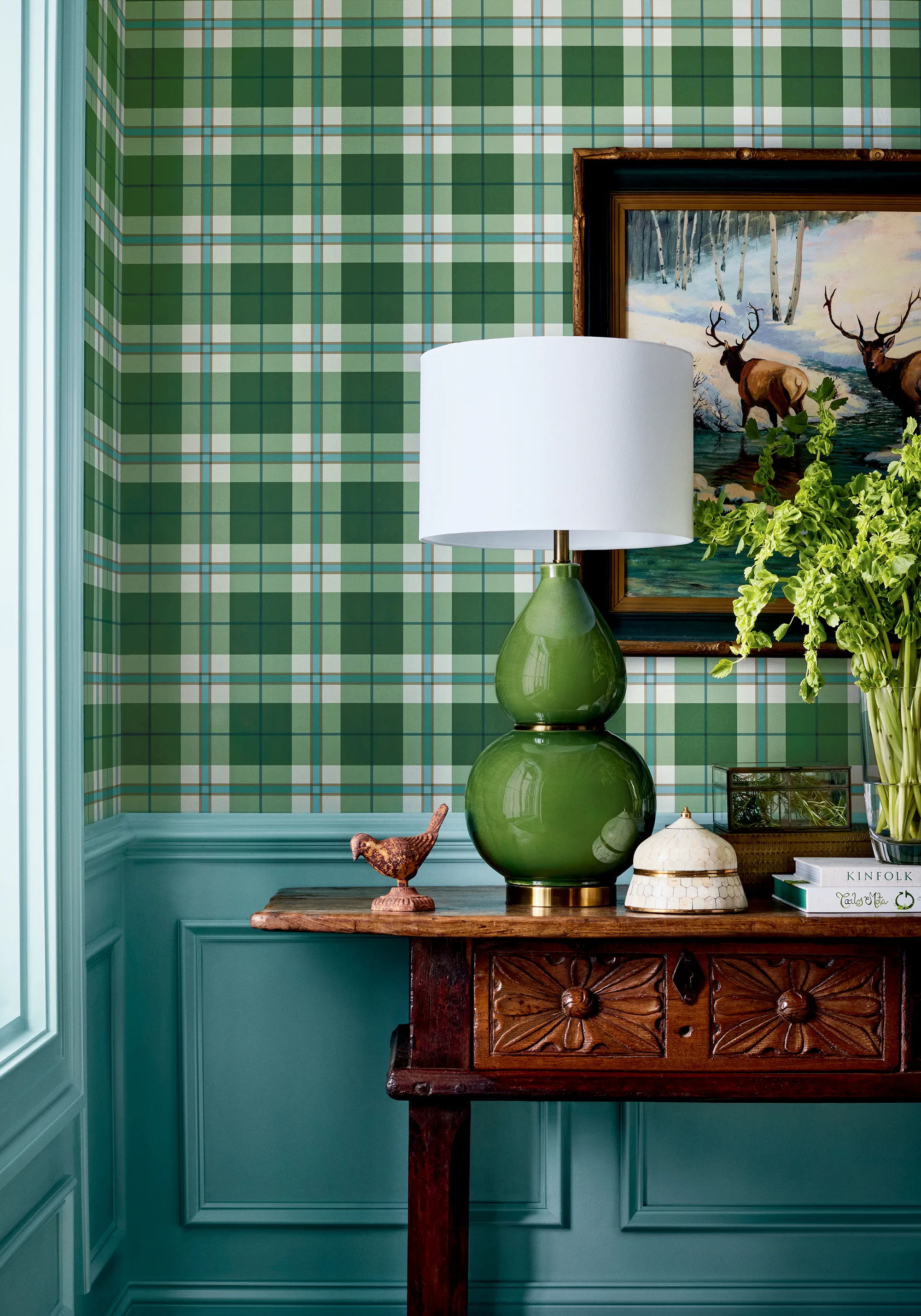 Thibaut Douglas Plaid in Green (T44071)