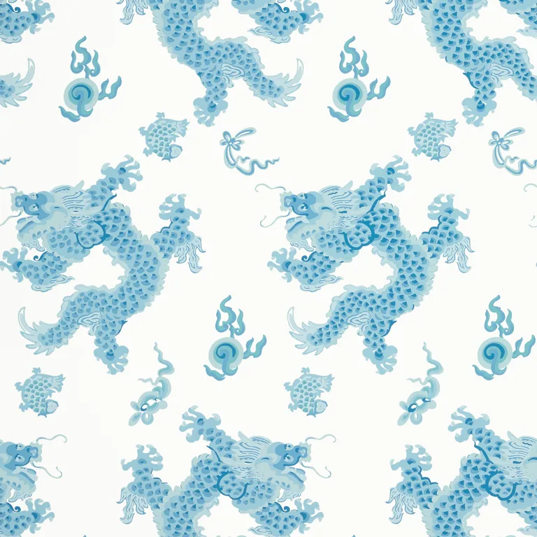 Anna French Dragon Dance in Blue (AT23182)