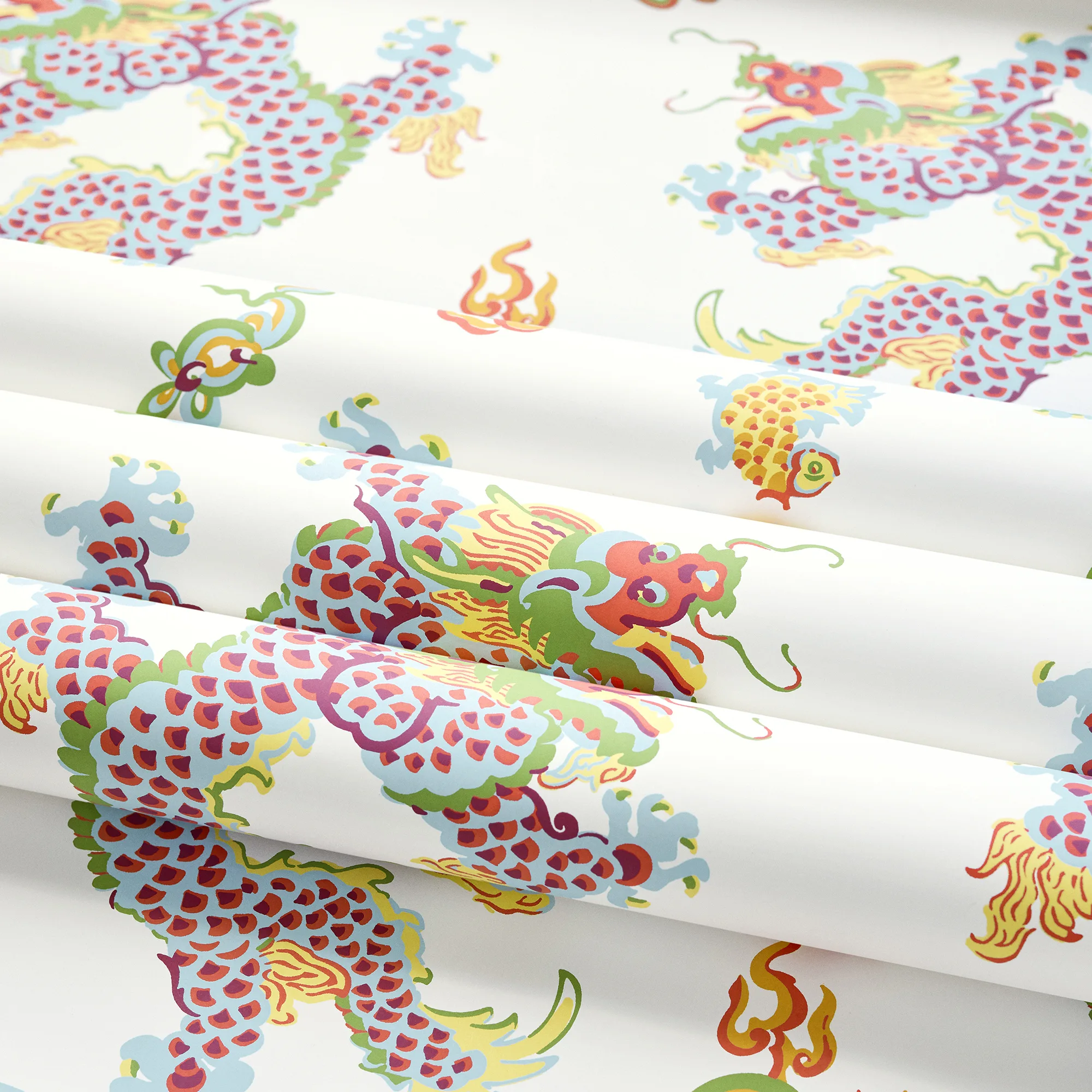 Anna French Dragon Dance in Multi (AT23179)