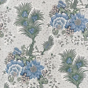 Anna French Drexel Hill in Blue and Green (AT10717)