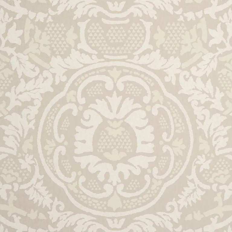 Thibaut Earl Damask in Flax (T10841)