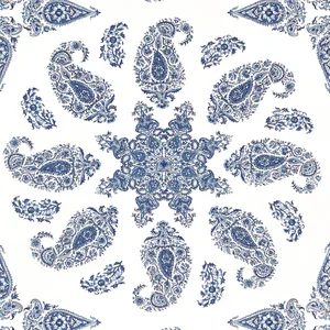 Thibaut East India in Blue and White (T36429)