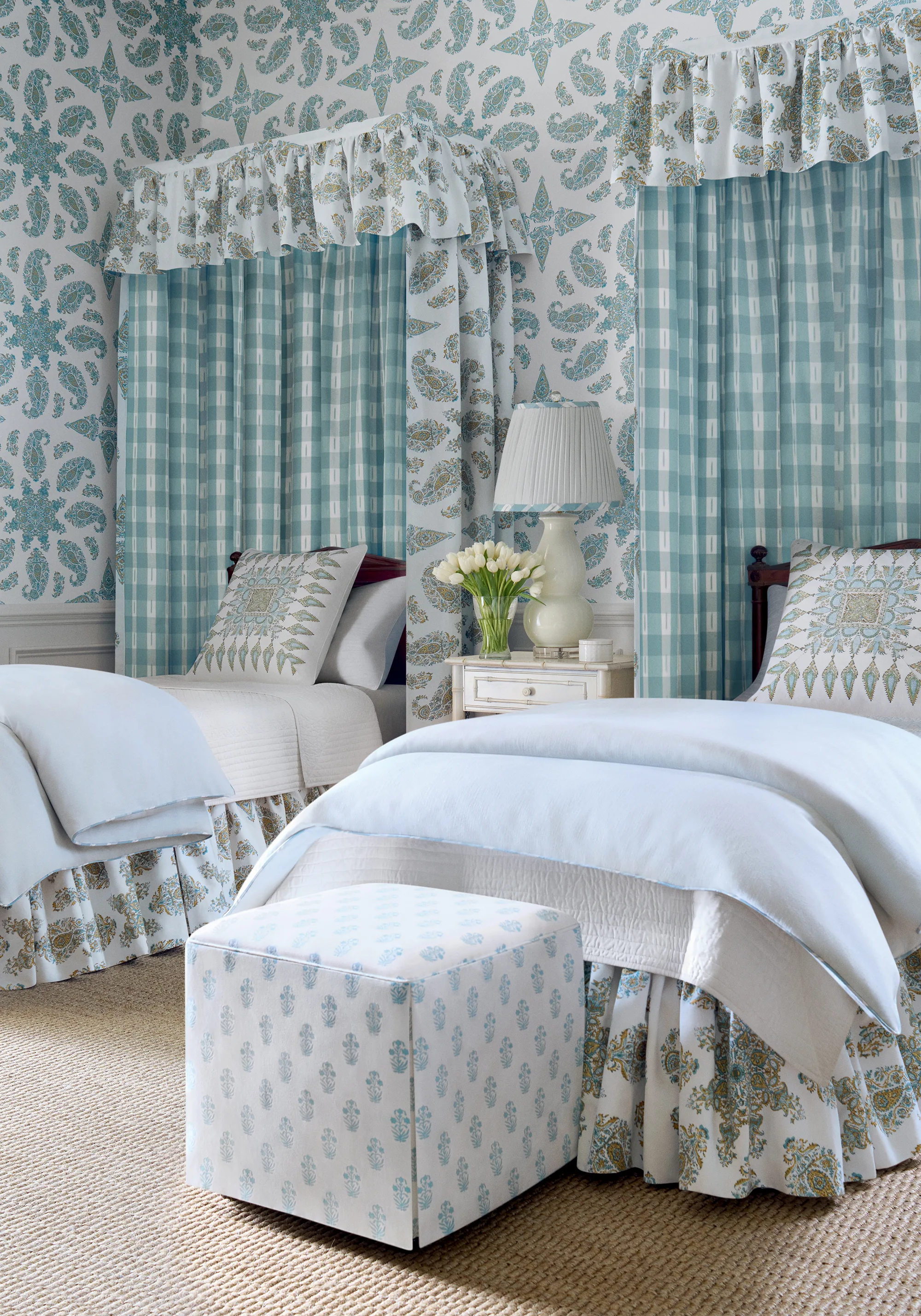 Thibaut East India in Seaglass (T36428)