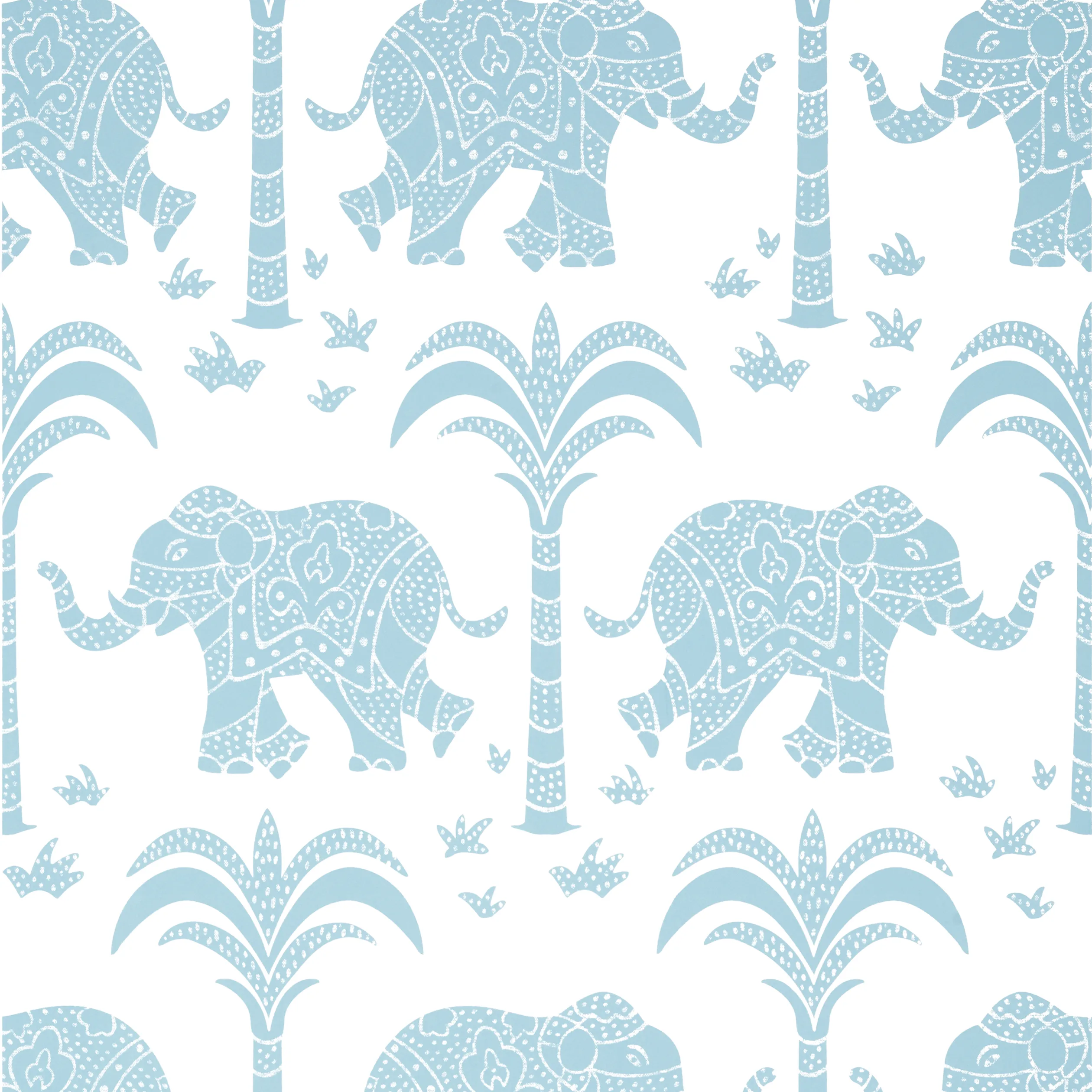 Thibaut Elephant in French Blue (T16204)