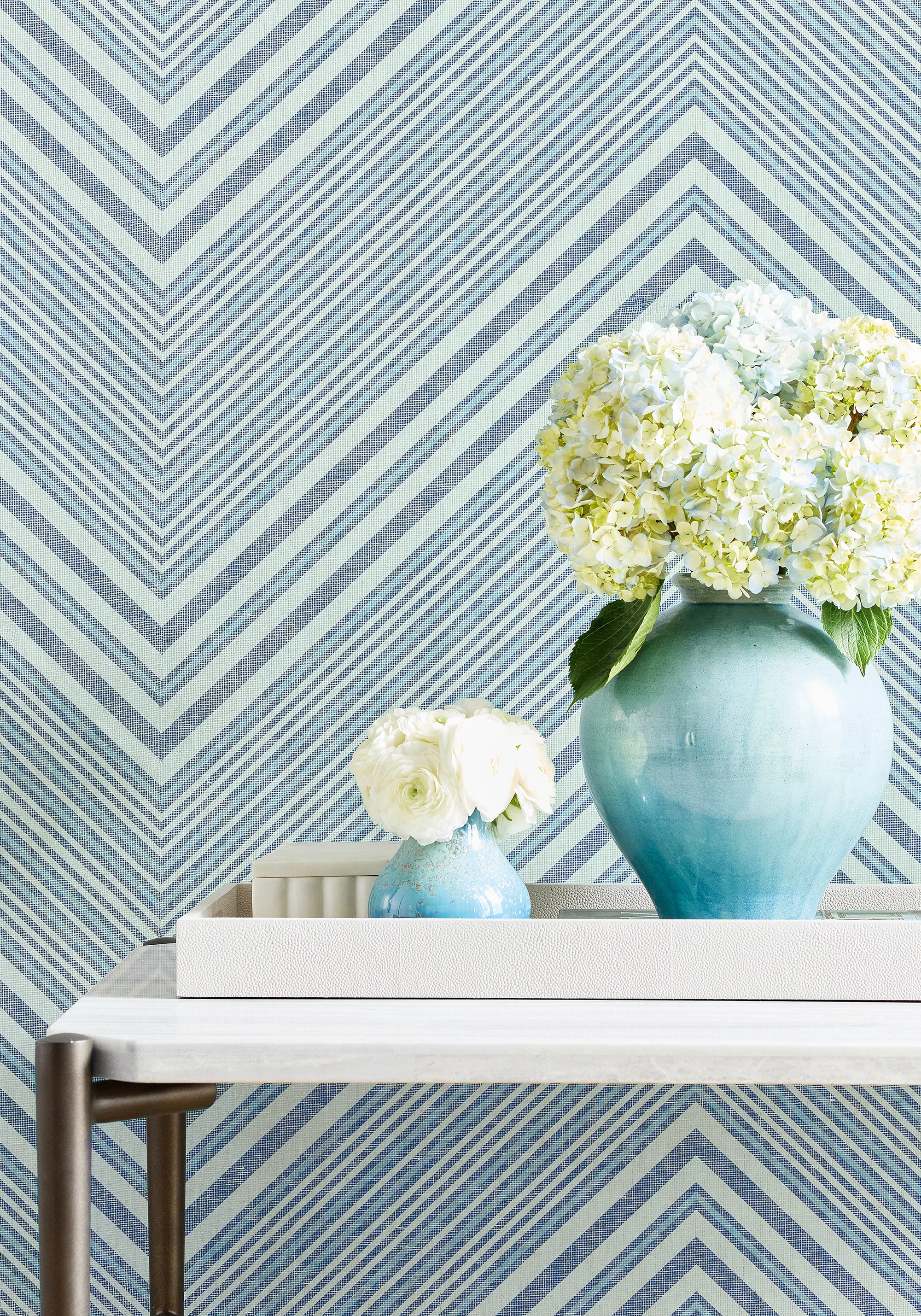 Thibaut Elevation in Navy and Aqua (T12833)