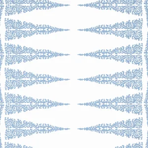 Anna French Ellery Stripe in Sky Blue on White (AT24543)