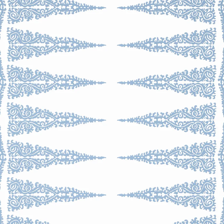 Anna French Ellery Stripe in Sky Blue on White (AT24543)
