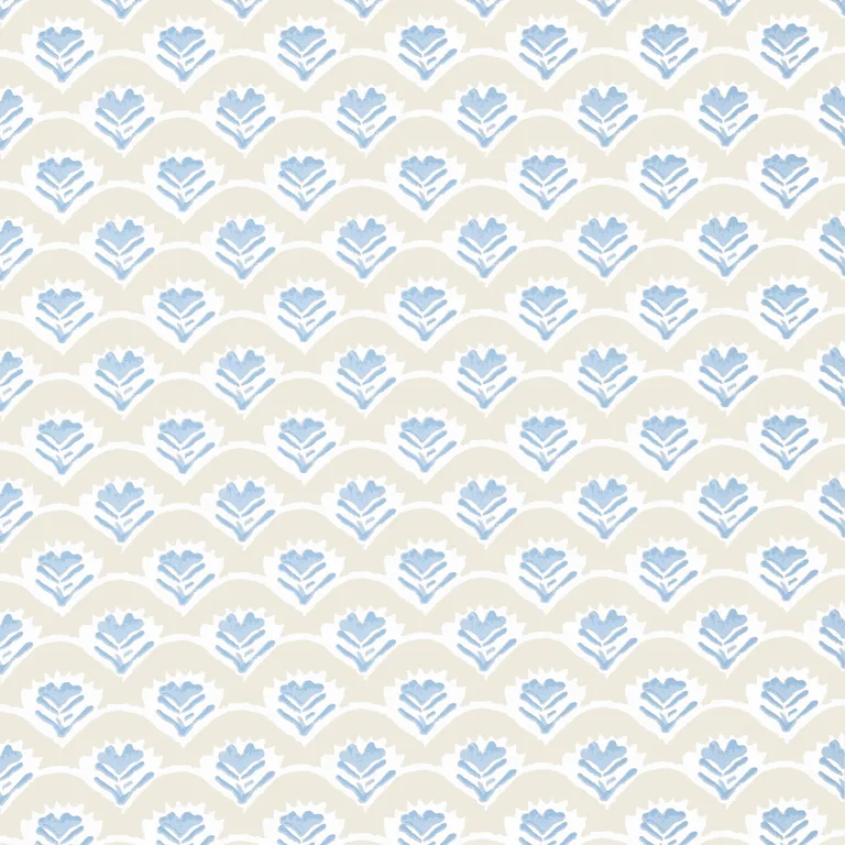 Thibaut Emily in Beige and Blue (T16256)