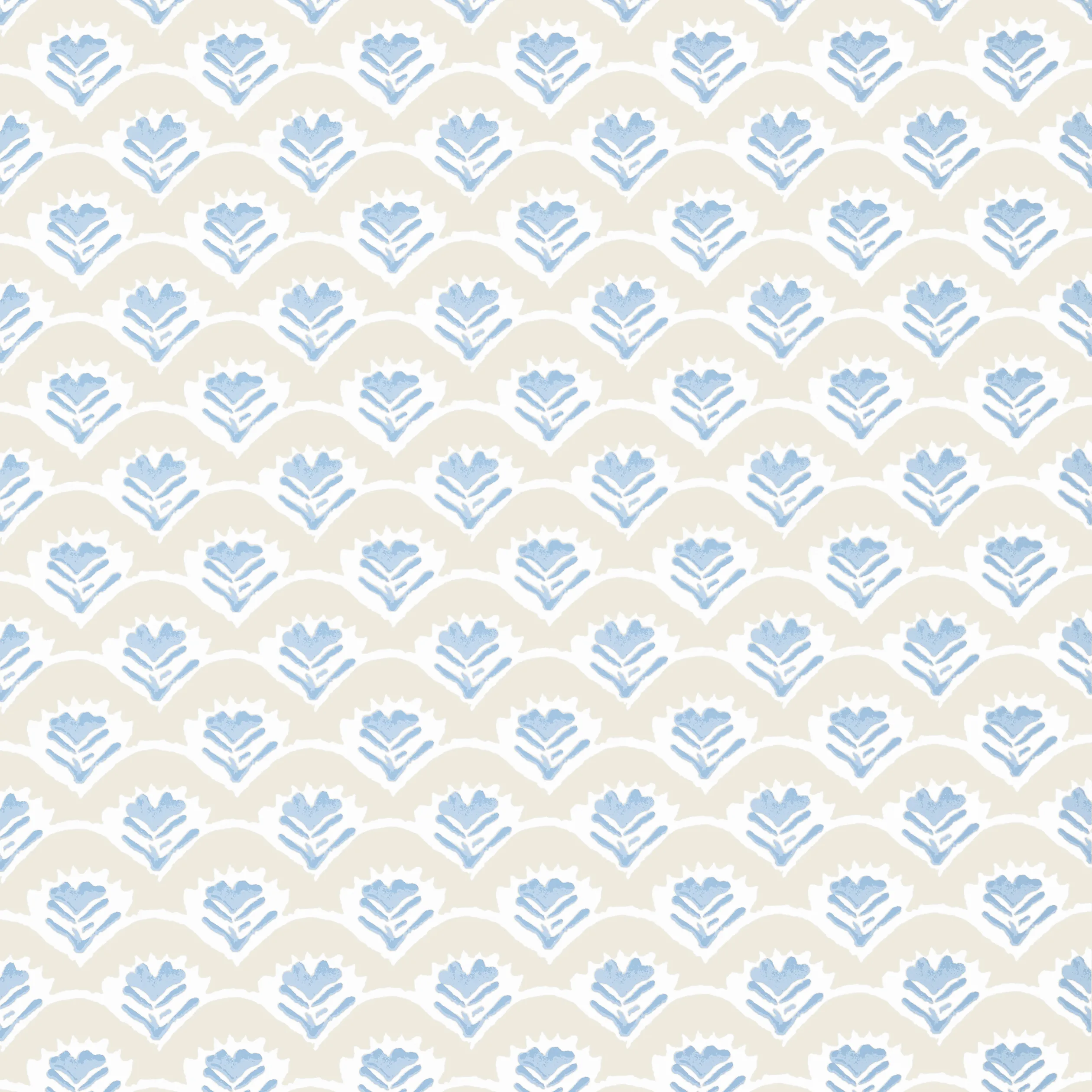 Thibaut Emily in Beige and Blue (T16256)