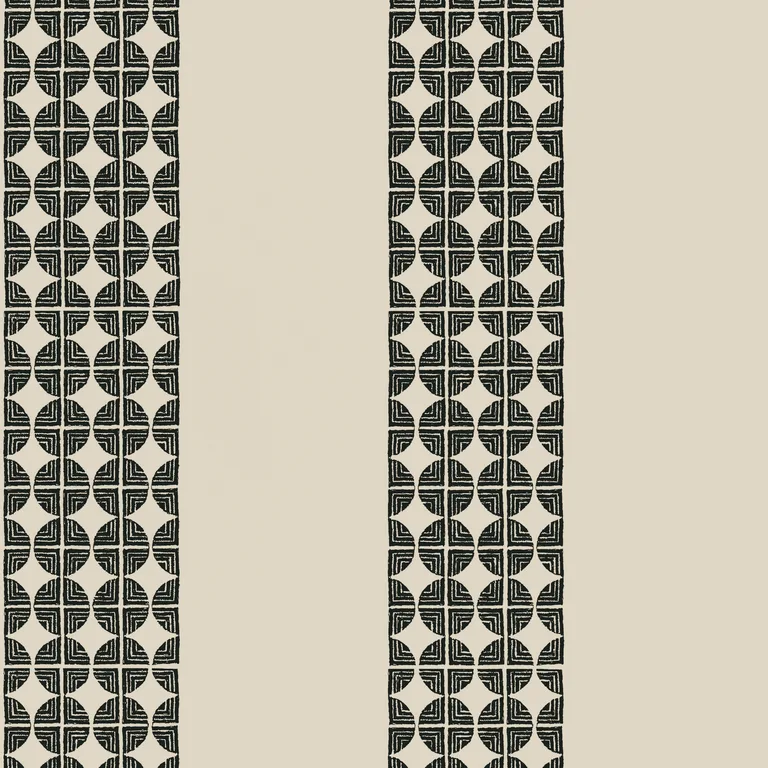 Anna French Fairmont Stripe in Black (AT23131)