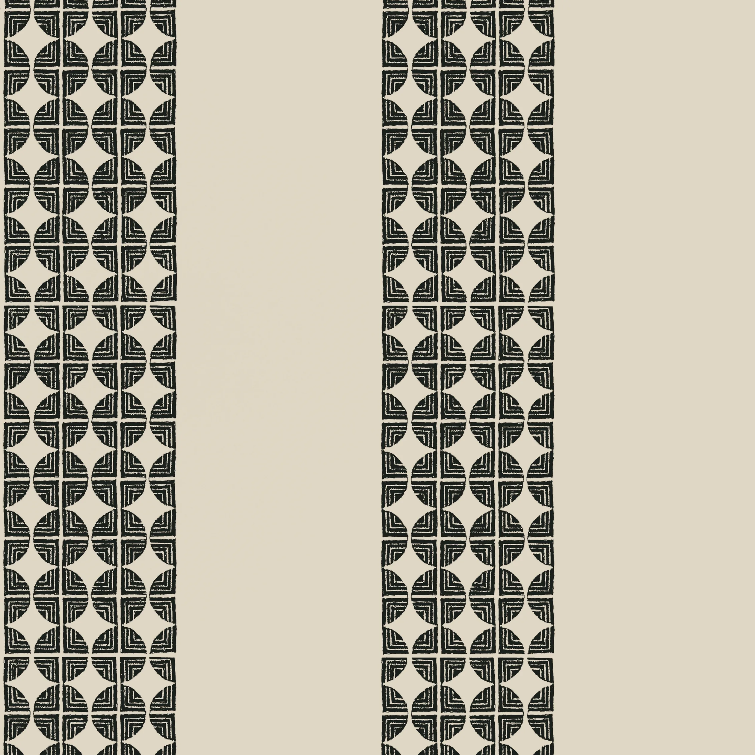 Anna French Fairmont Stripe in Black (AT23131)