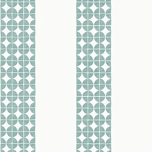 Anna French Fairmont Stripe in Teal (AT23129)