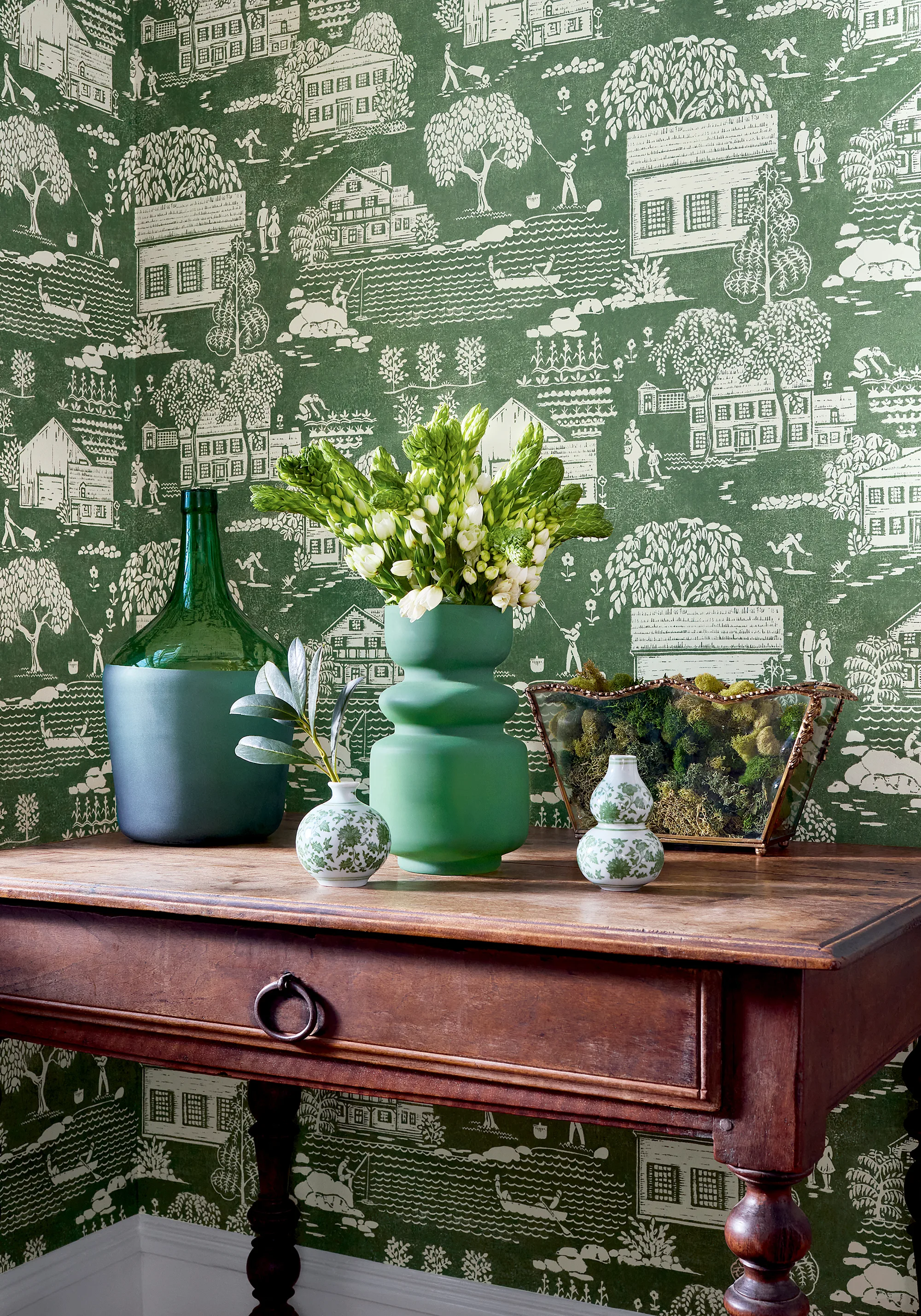 Anna French Farmingdale in Green (AT16164)