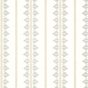 Anna French Fern Stripe in Beige (AT15104)