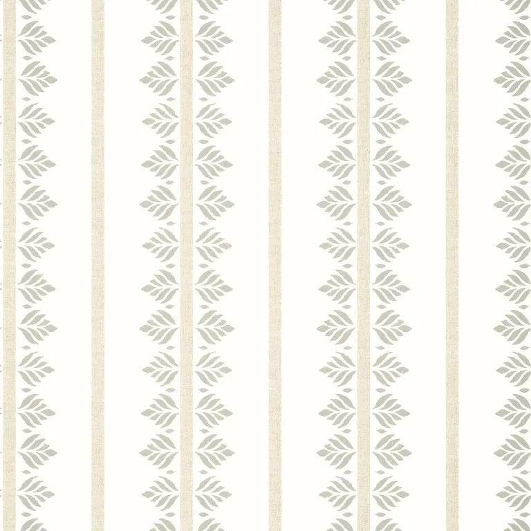 Anna French Fern Stripe in Beige (AT15104)