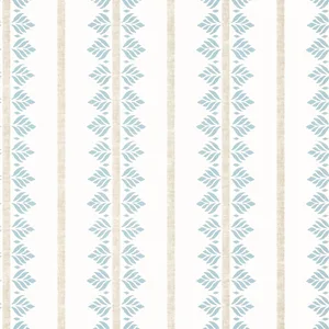 Anna French Fern Stripe in Spa Blue (AT15103)