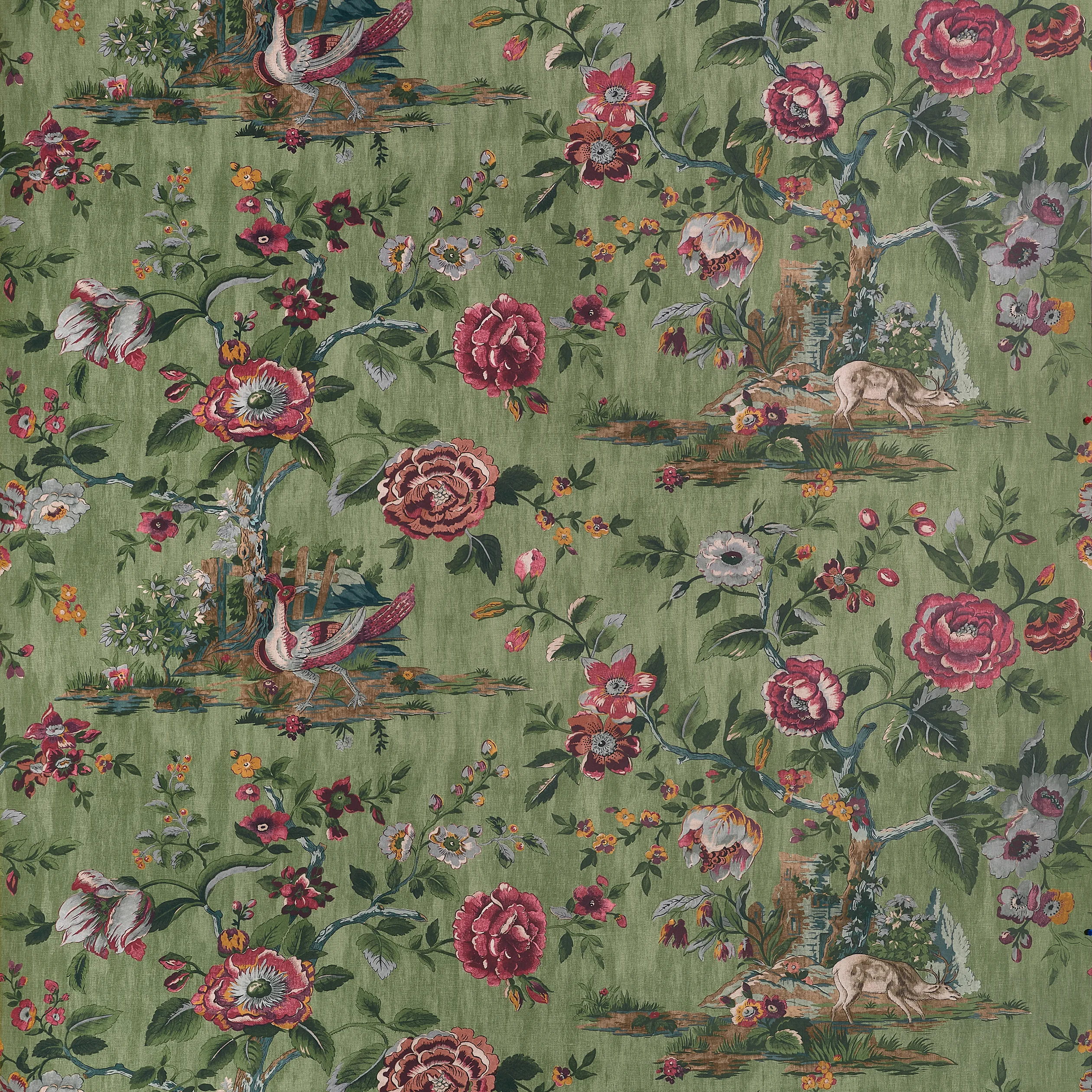 Thibaut Forest Lodge in Green (TWW10542)