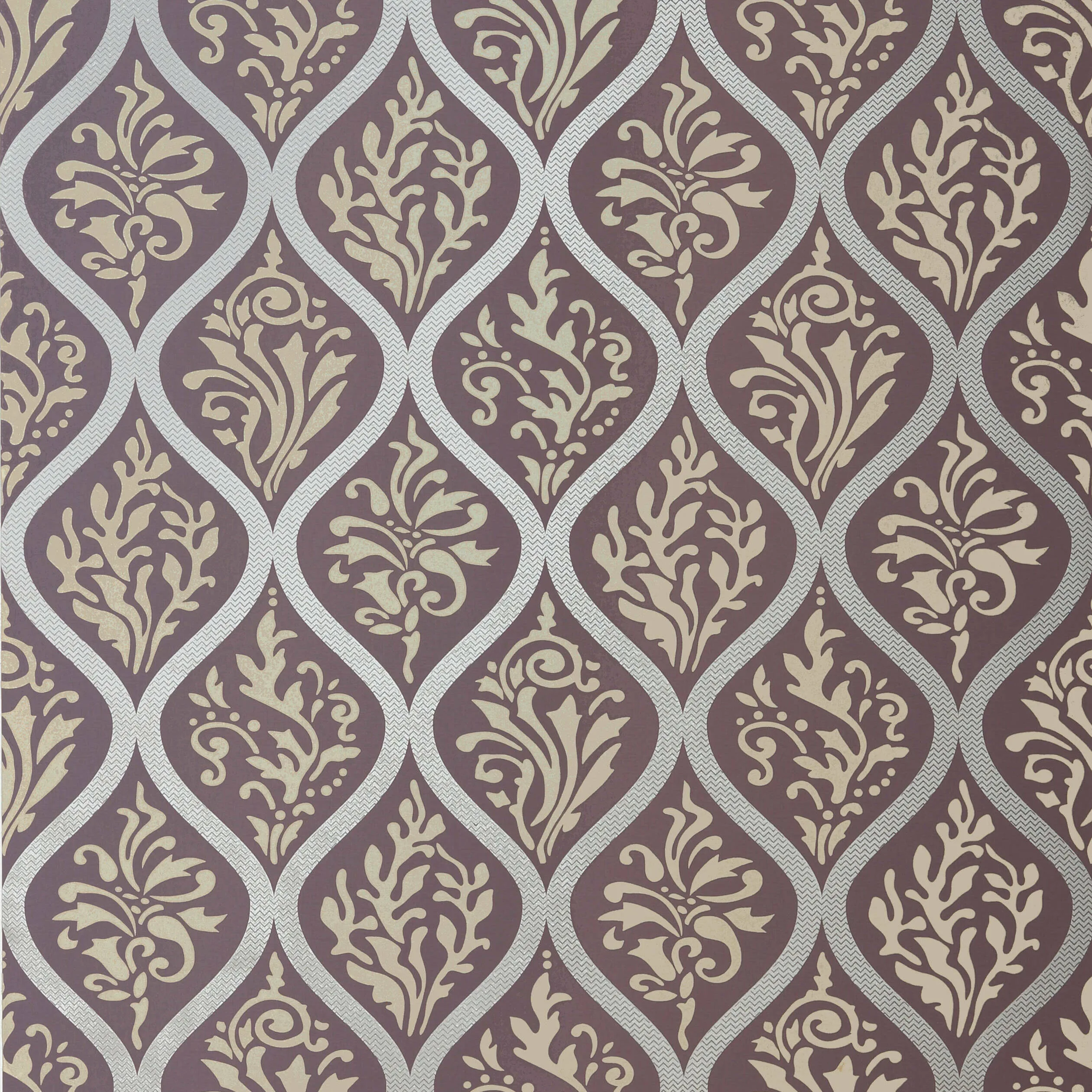 Anna French Francis in Metallic on Plum (AT1453)