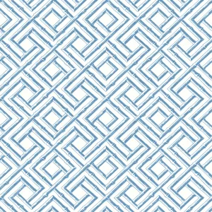 Thibaut French Lattice in Blue (T42048)