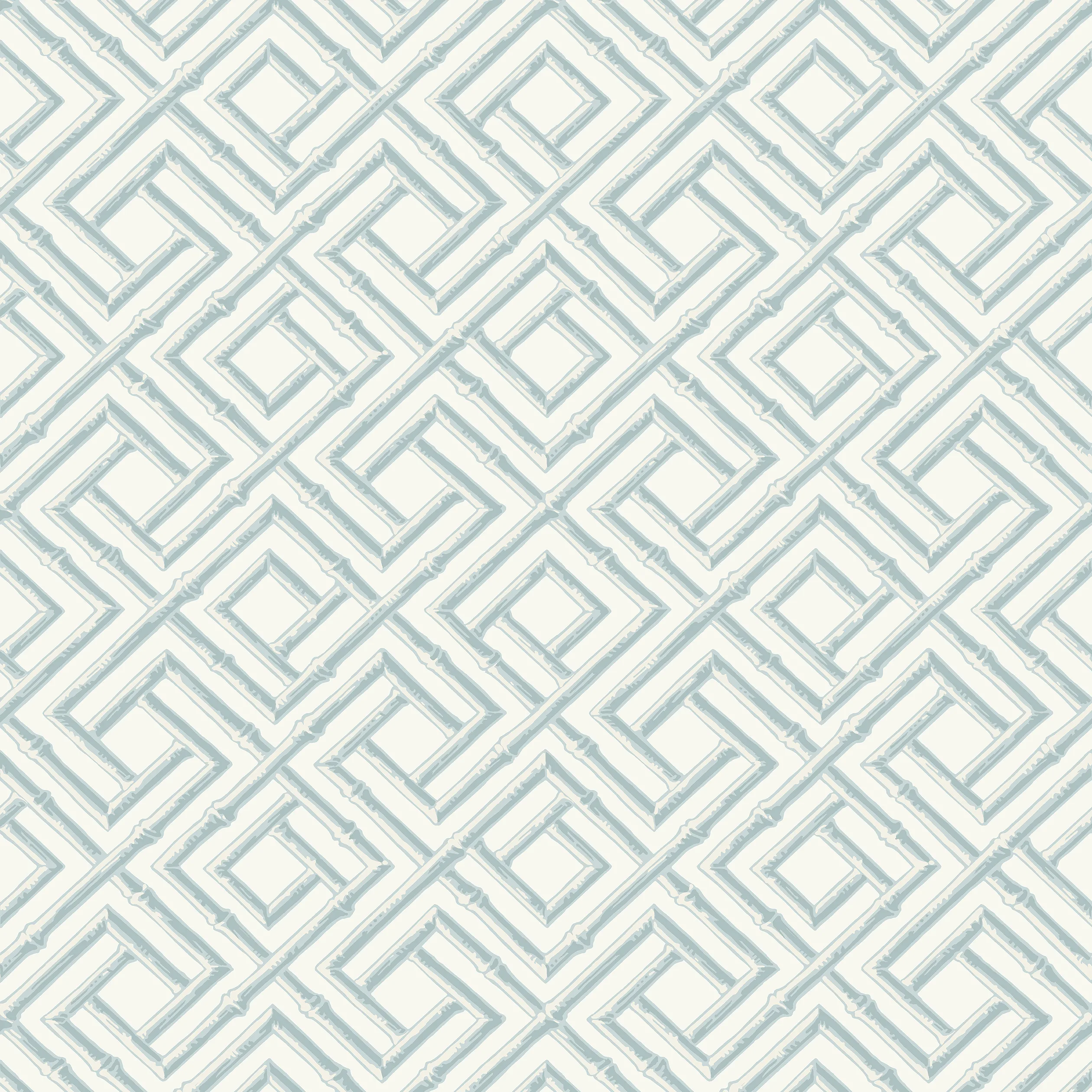 Thibaut French Lattice in Spa Blue (T42050)
