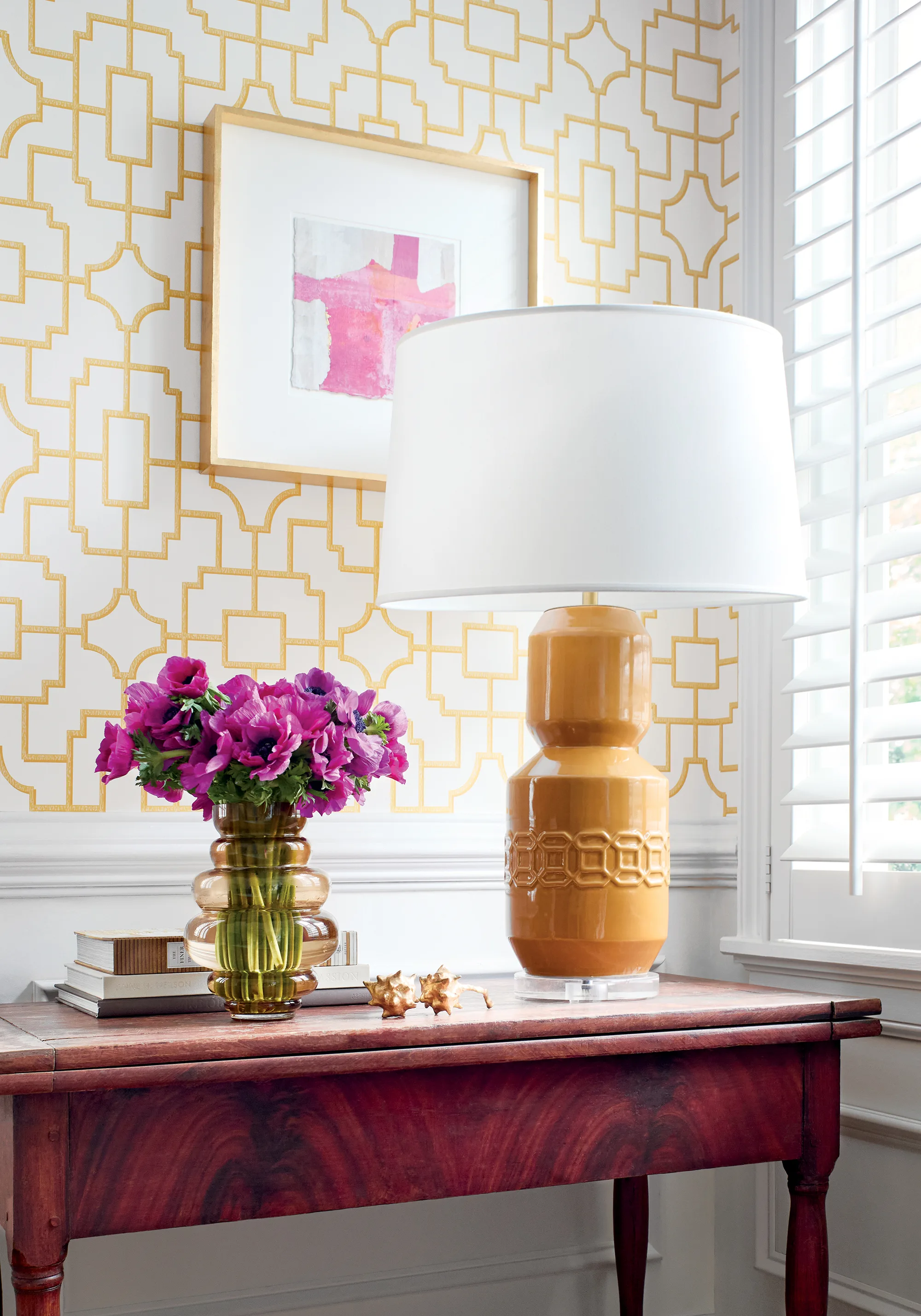 Thibaut Fretwork in Yellow (T20873)