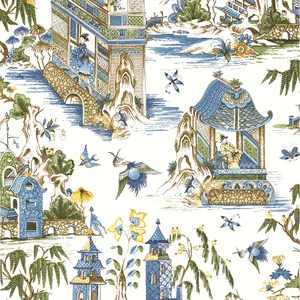 Thibaut Grand Palace in Blue and Green (T13613)
