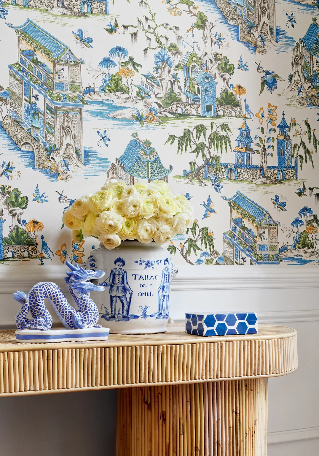 Thibaut Grand Palace in Blue and Green (T13613)