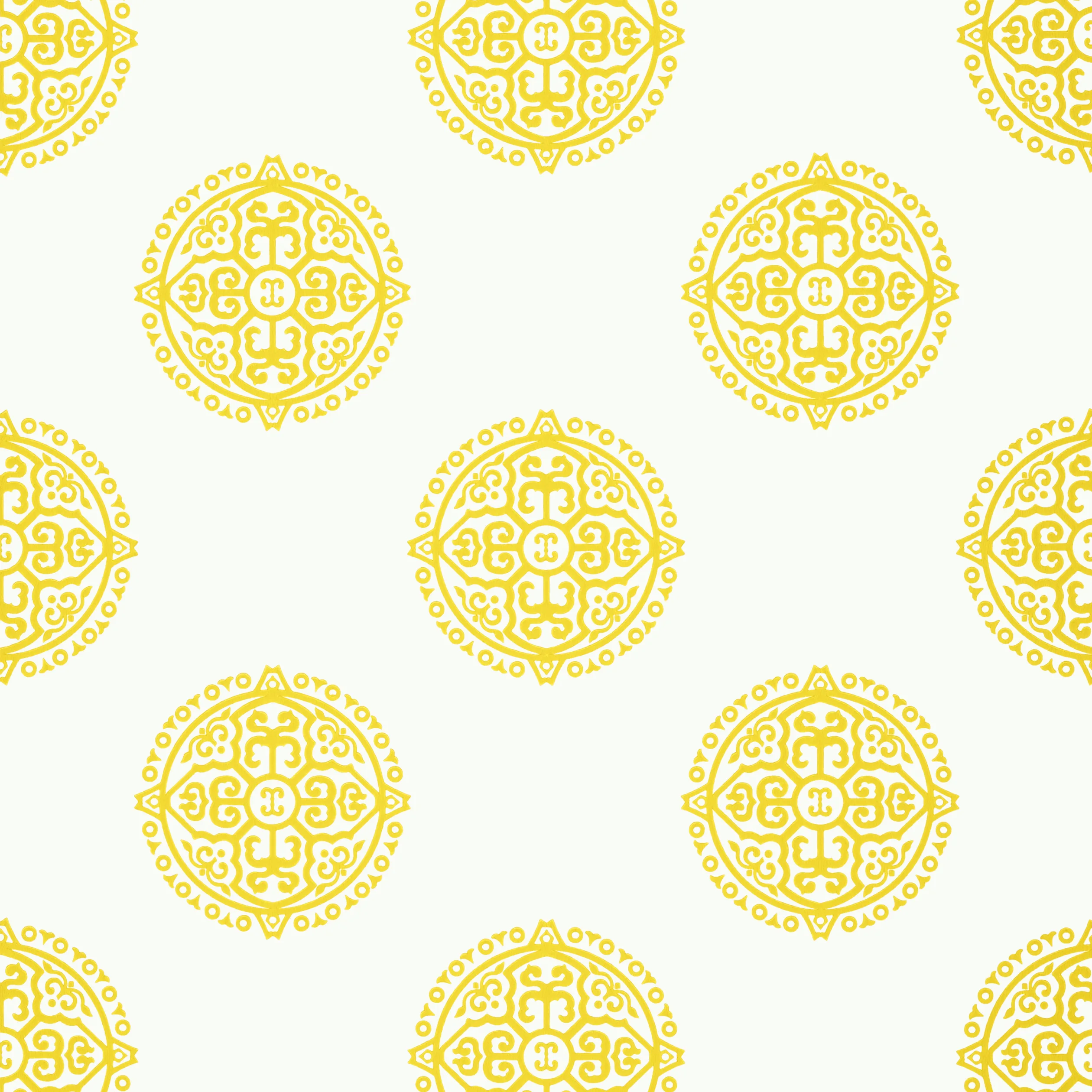 Thibaut Halie Circle in Yellow (T36168)