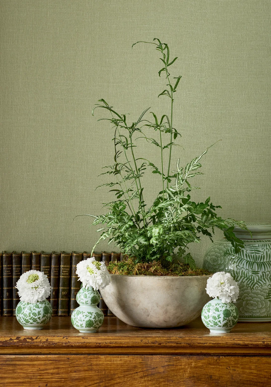 Thibaut Hampton in Apple Green (T10346)
