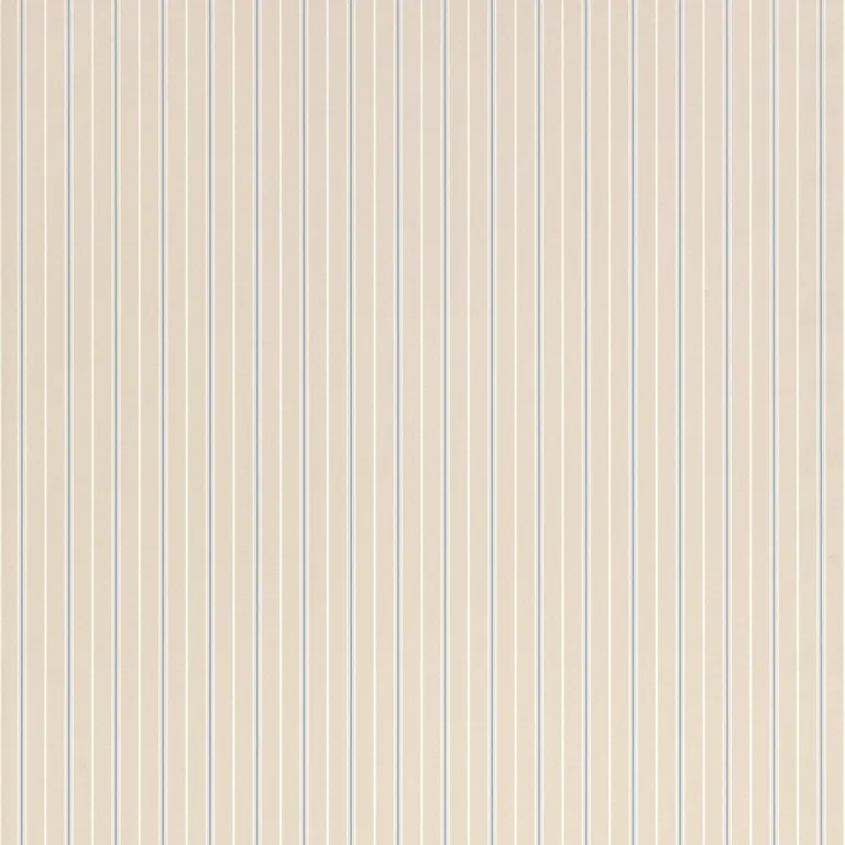 Thibaut Harrison Stripe in Blue and Linen (T1010)