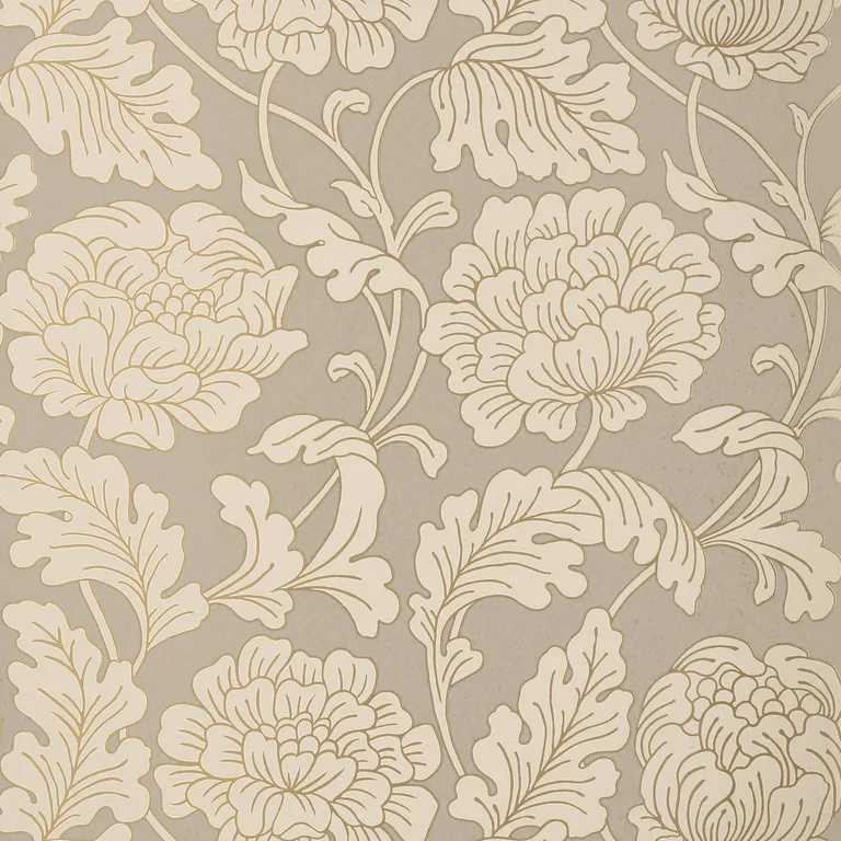 Thibaut Hathaway in Pewter on Putty (T10076)