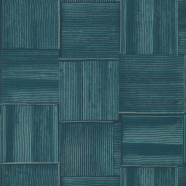 Thibaut Hayworth in Turquoise and Blue (T422)