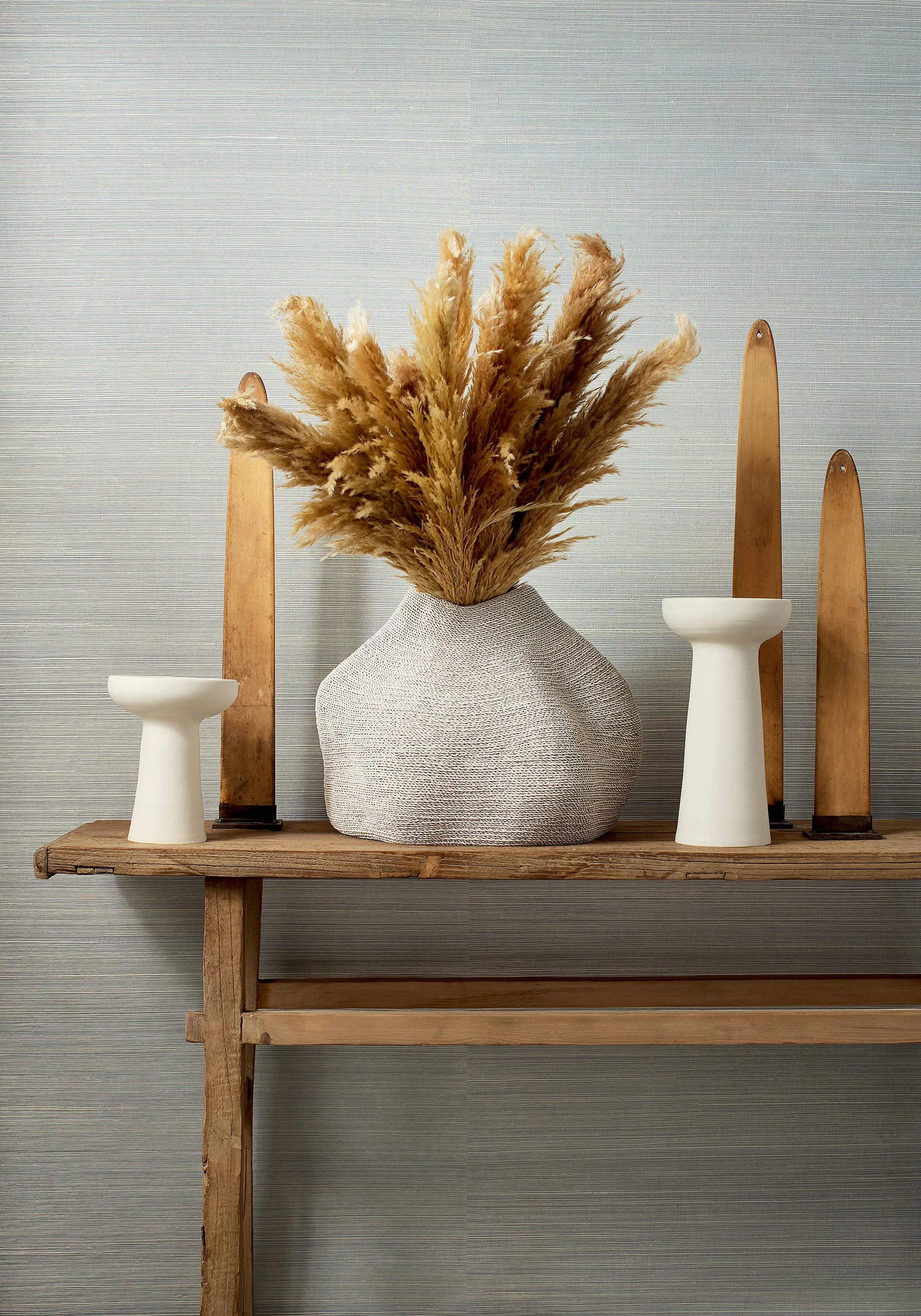Thibaut Heather Sisal in Steel (T19639)