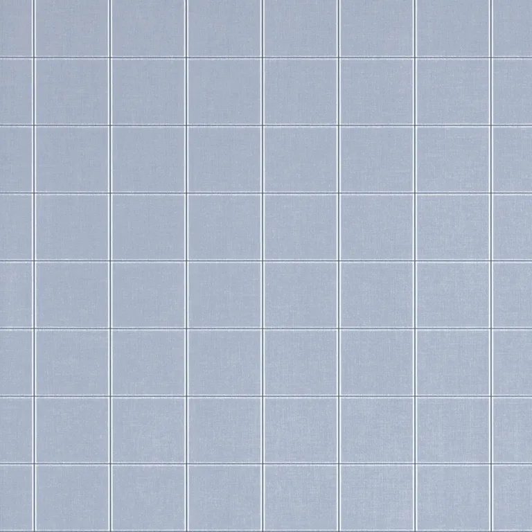 Thibaut Henley Plaid in Blue (T1022)