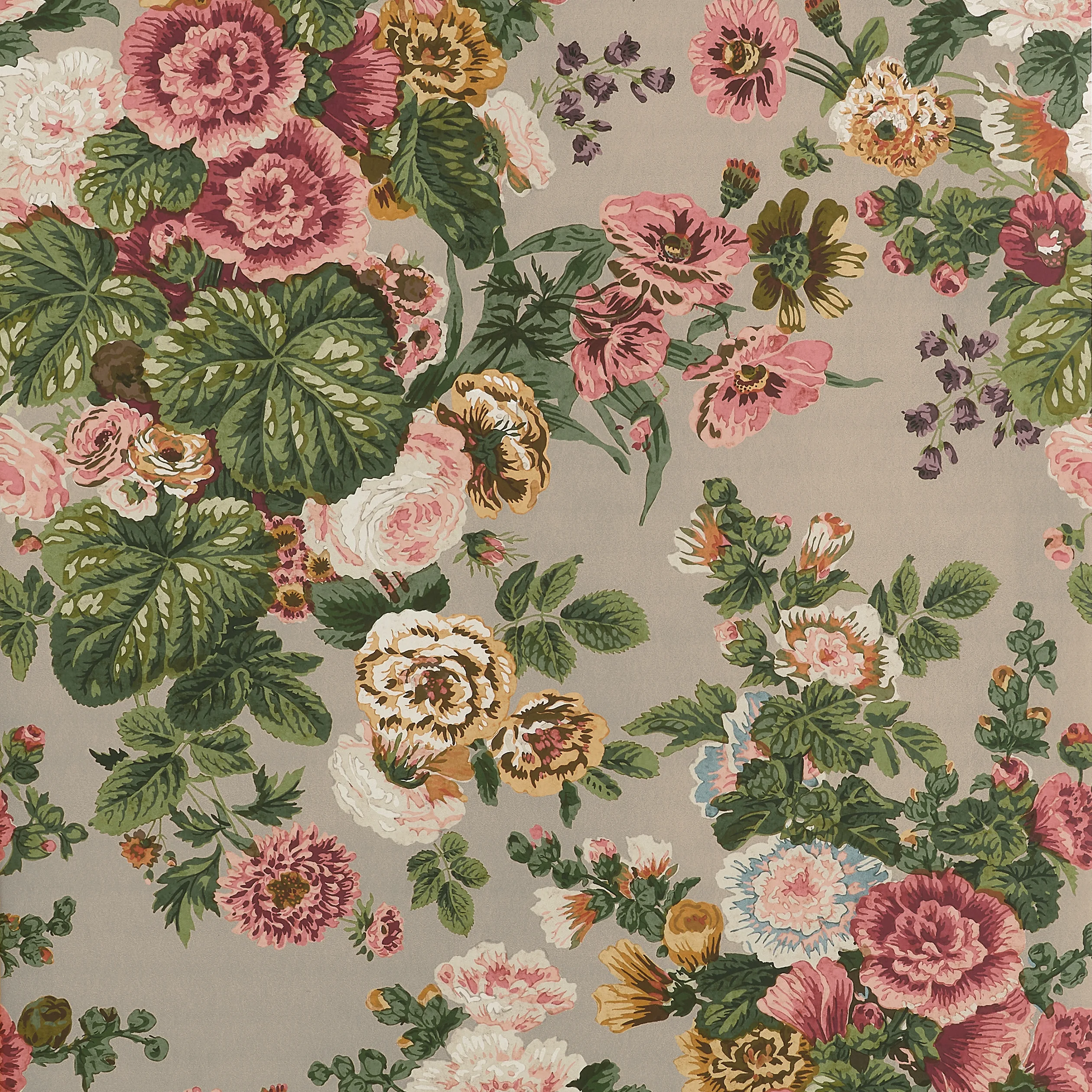 Thibaut Hidcote in Beige and Coral (T10514)