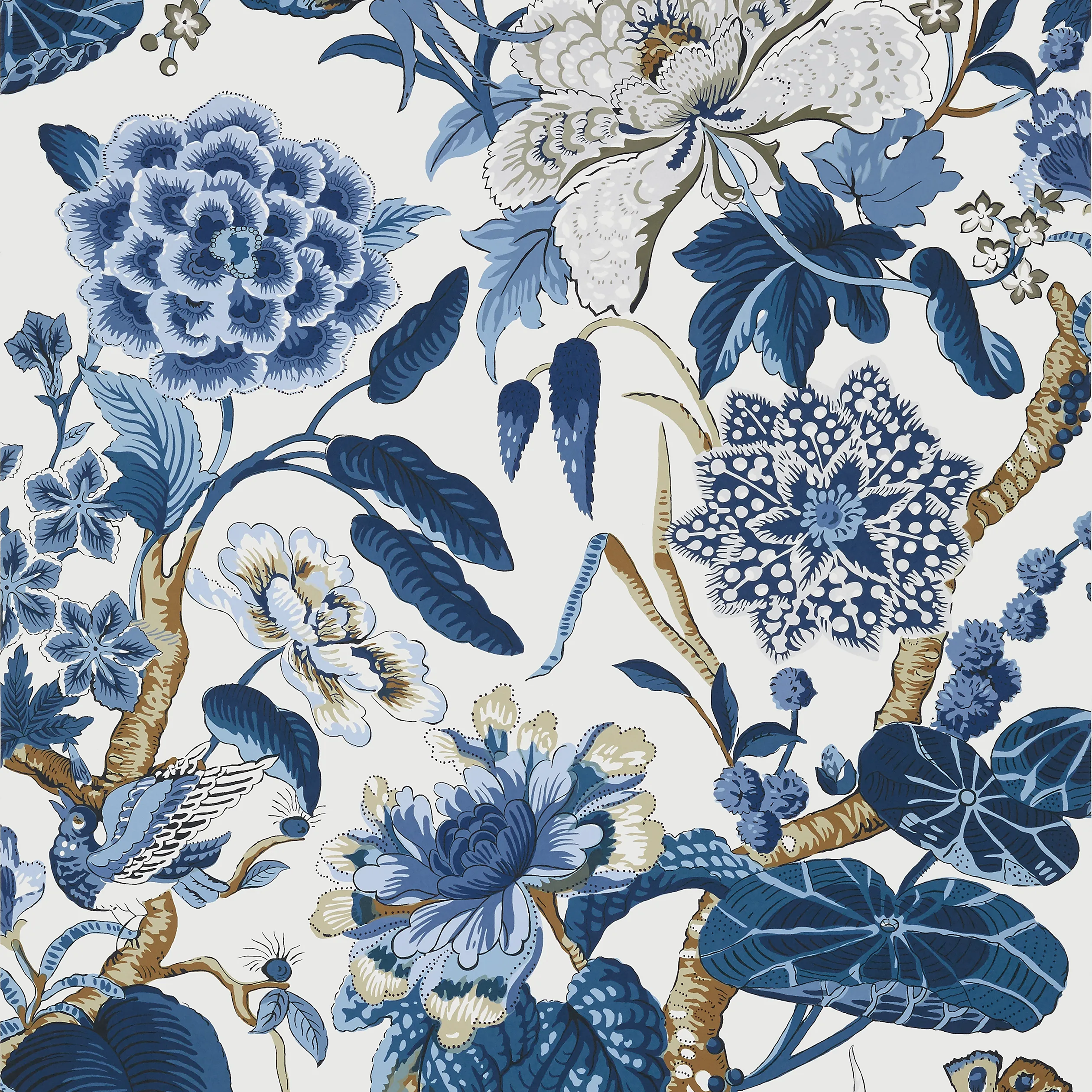 T13659 | Hill Garden – Blue and White