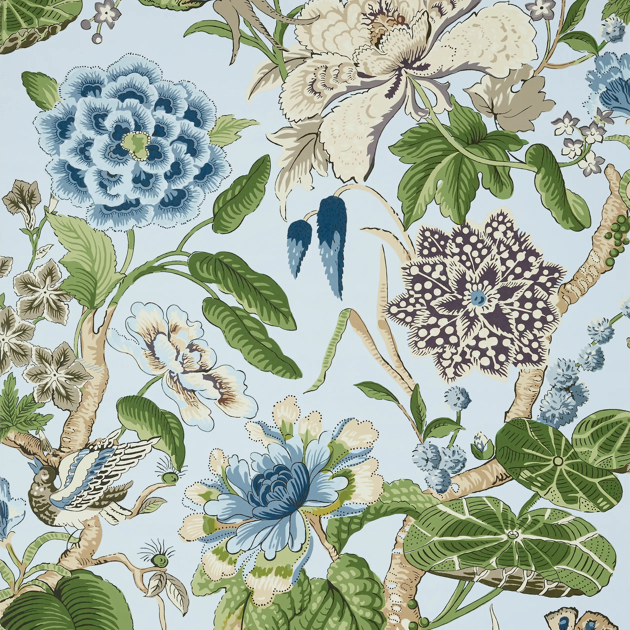 T13654 | Hill Garden – Spa Blue