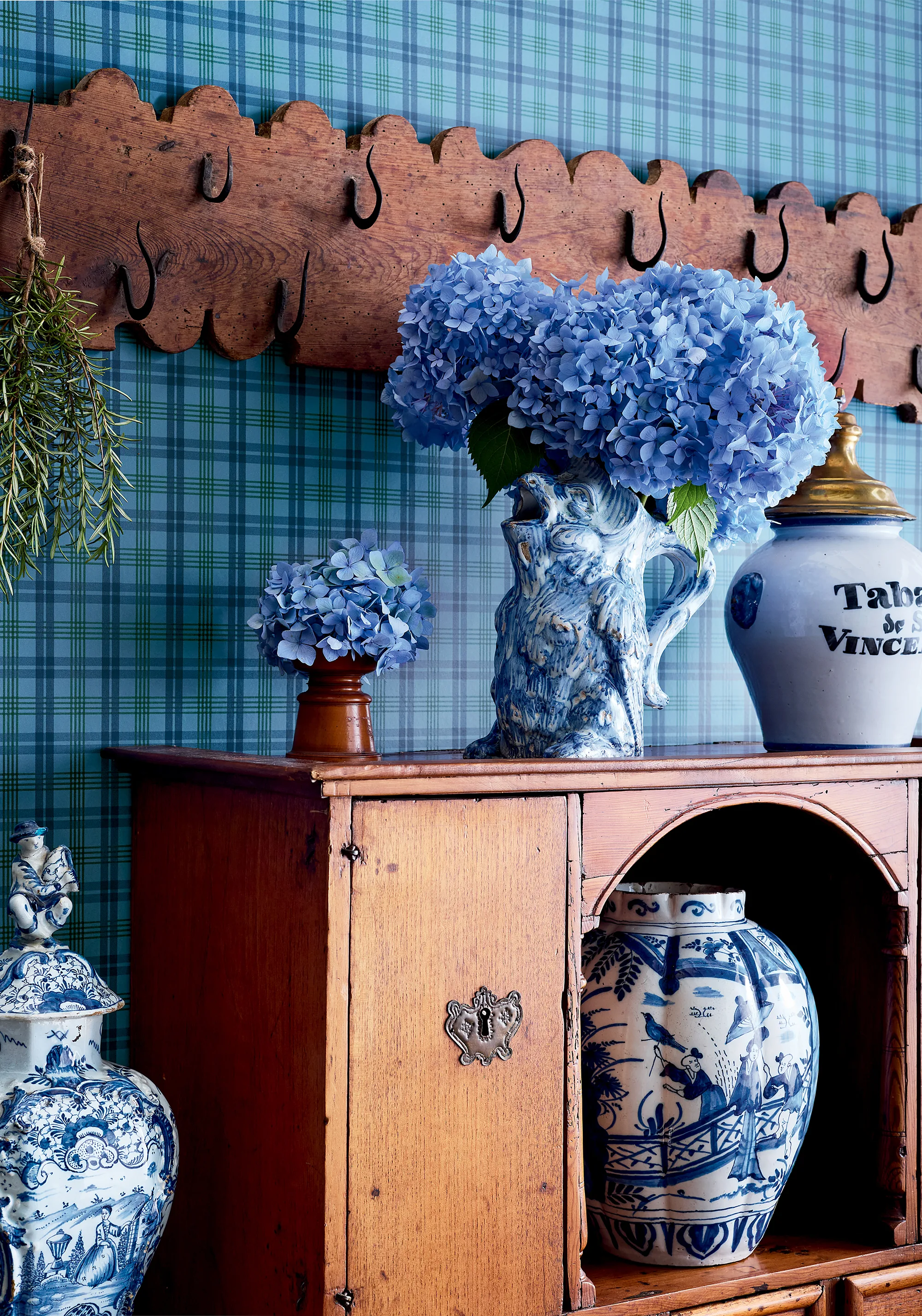 Thibaut Huntley Plaid in Navy (T44051)