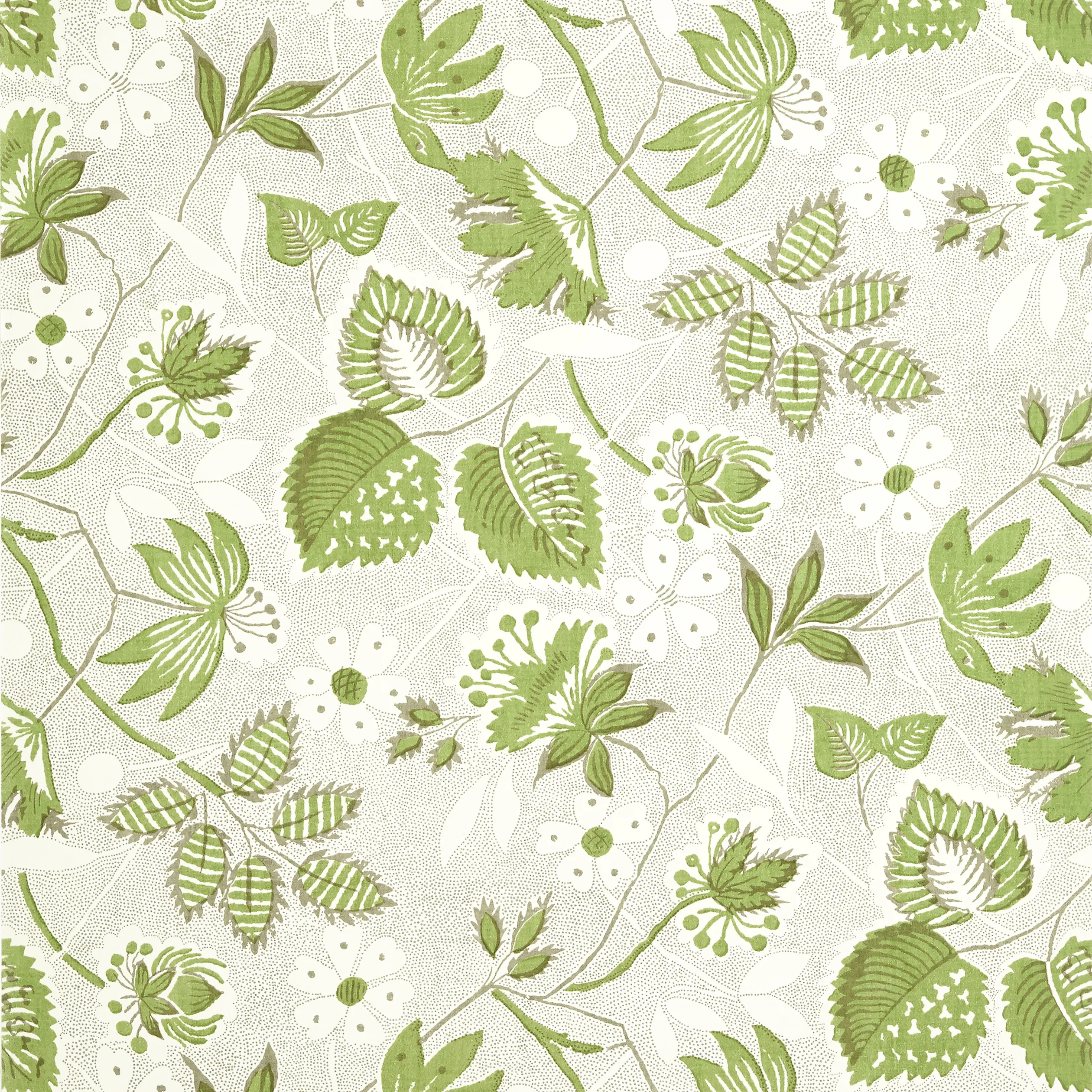 AT15118 | Indienne Hazel – Green and Beige