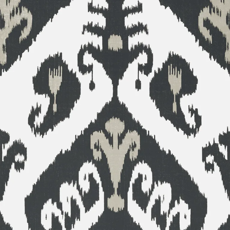 Thibaut Indies Ikat in Black (T16250)