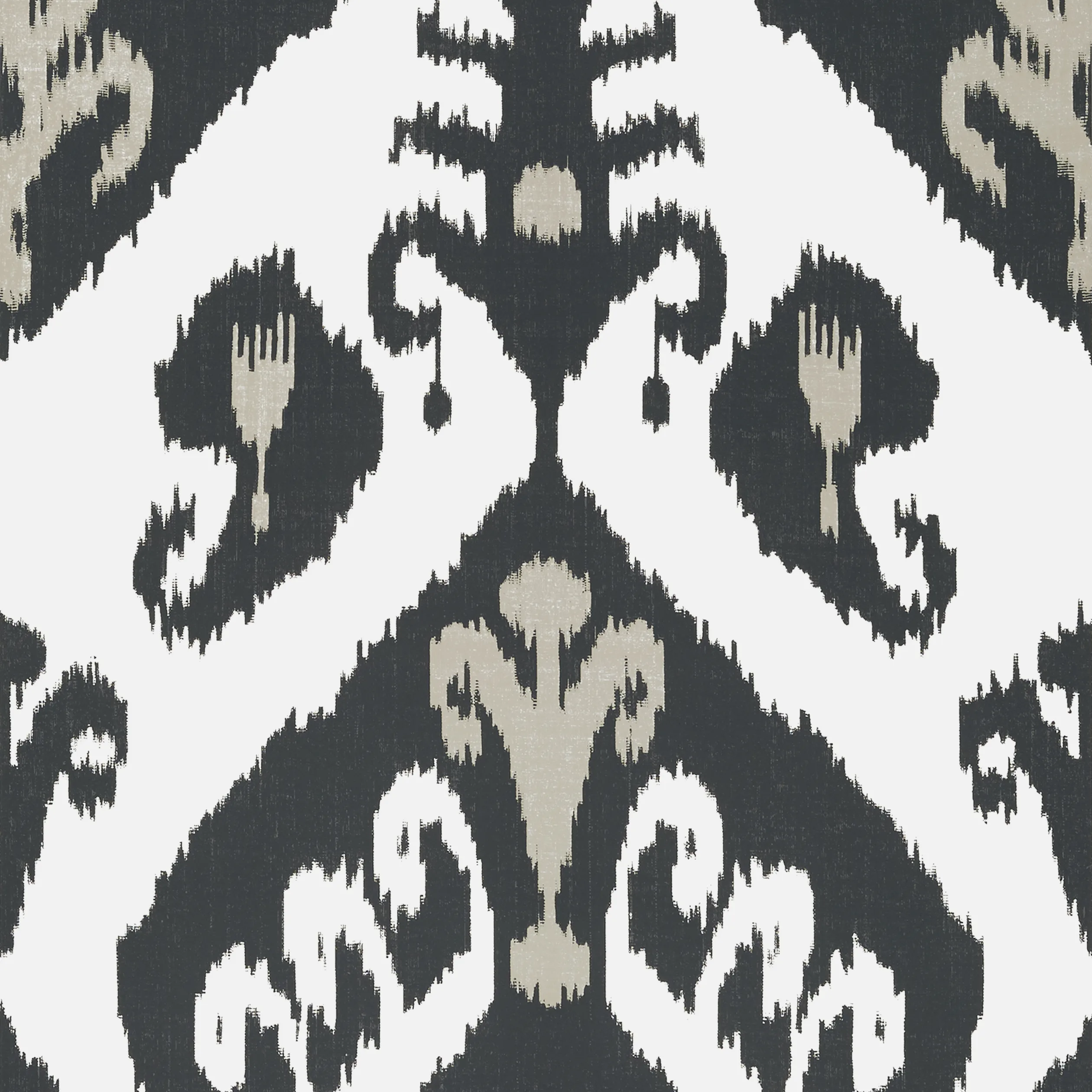 Thibaut Indies Ikat in Black (T16250)
