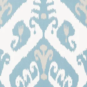 Thibaut Indies Ikat in French Blue (T16248)